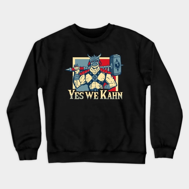 Yes We Kahn Crewneck Sweatshirt by VinagreShop